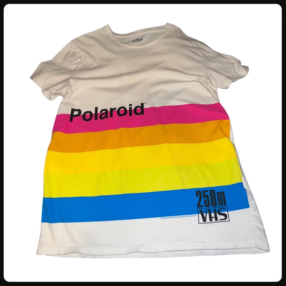 polaroid tee